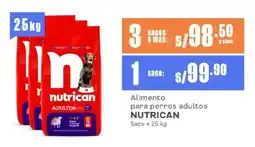 Makro Alimento para perros adultos NUTRICAN Saco oferta