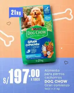 Makro Alimento para perros cachorros DOG CHOW Gran comienzo Saco oferta
