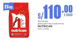 Makro Alimento para perros cachorros NUTRICAN Saco oferta