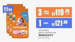 Makro Alimento para cachorros MIMASKOT Saco oferta