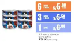 Makro Alimento húmedo para gatos FELIX Lata oferta