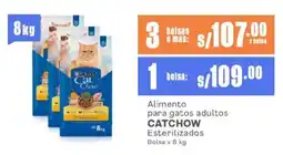 Makro Alimento para gatos adultos CATCHOW Esterilizados Bolsa oferta
