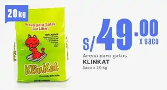 Makro Arena para gatos KLINKAT Saco oferta
