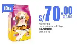 Makro Alimento para perros adultos BANDIDO Saco oferta