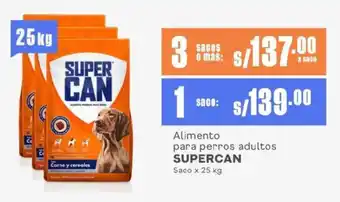 Makro Alimento para perros adultos SUPERCAN Saco oferta