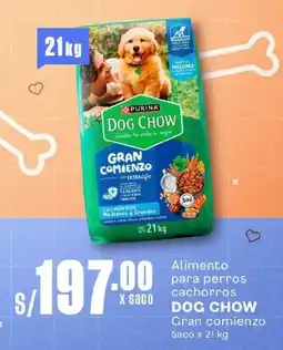 Makro Alimento para perros cachorros DOG CHOW Gran comienzo Saco oferta