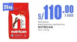 Makro Alimento para perros cachorros NUTRICAN Saco oferta