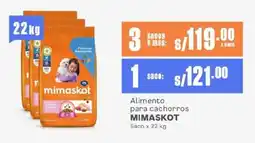 Makro Alimento para cachorros MIMASKOT Saco oferta