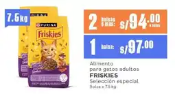 Makro Alimento para gatos adultos FRISKIES Selección especial Bolsa oferta