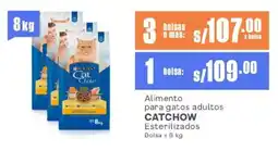 Makro Alimento para gatos adultos CATCHOW Esterilizados Bolsa oferta
