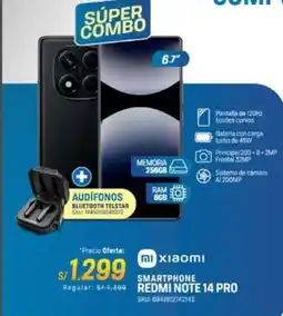 El Gallo Más Gallo Xiaomi smartphone Redmi Note 14 Pro oferta