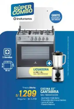 El Gallo Más Gallo Indurama cocina 32" cantabria oferta