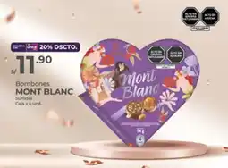 Vega Bombones MONT BLANC Surtidos Caja oferta