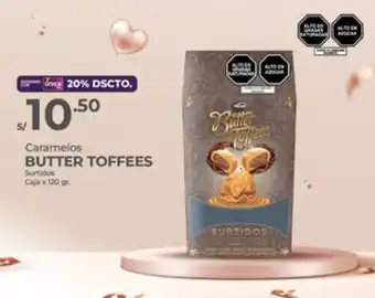 Vega Caramelos BUTTER TOFFEES Surtidos Caja oferta
