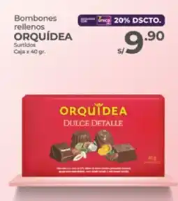 Vega Bombones rellenos ORQUÍDEA Surtidos Caja oferta