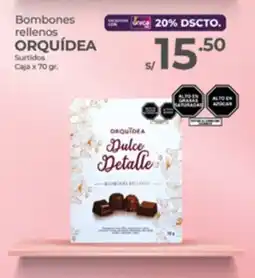 Vega Bombones rellenos ORQUÍDEA Surtidos Caja oferta