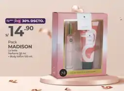 Vega Pack MADISON La belle Perfume oferta