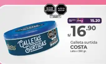Vega Galleta surtida COSTA Lata oferta