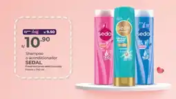 Vega Shampoo o acondicionador SEDAL Presentaciones seleccionadas Frasco oferta