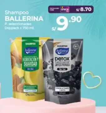 Vega Shampoo BALLERINA P. seleccionadas Daypack oferta