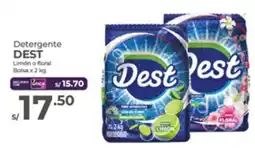 Vega Detergente DEST Limón o floral Bolsa oferta