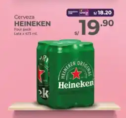 Vega Cerveza HEINEKEN Four pack Lata oferta