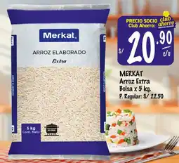 MaxiAhorro Merkat arroz extra bolsa oferta