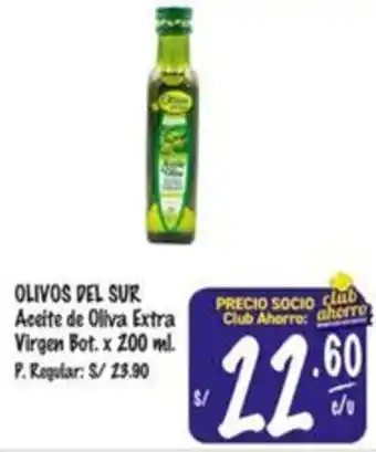 MaxiAhorro Olivos del sur aceite de oliva extra virgen bot. oferta