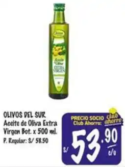 MaxiAhorro Olivos del sur aceite de oliva extra virgen bot. oferta