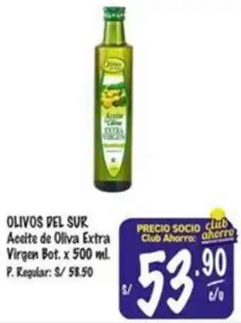 MaxiAhorro Olivos del sur aceite de oliva extra virgen bot. oferta