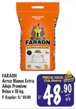 MaxiAhorro Faraon arroz blanco extra añejo premium bolsa oferta