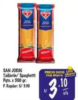 MaxiAhorro San jorge tallarin/ spaghetti oferta
