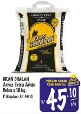 MaxiAhorro Gran chalan arroz extra añejo bolsa oferta
