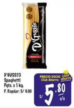 MaxiAhorro D'oussto spaghetti oferta