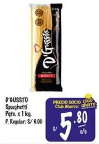 MaxiAhorro D'oussto spaghetti oferta