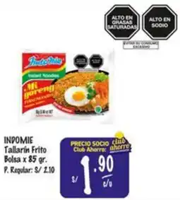 MaxiAhorro Indomie tallarin frito bolsa oferta