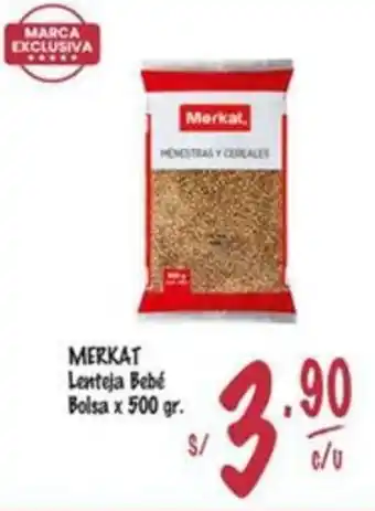 MaxiAhorro Merkat lenteja bebé bolsa oferta