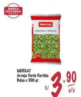MaxiAhorro Merkat arveja verde partida bolsa oferta