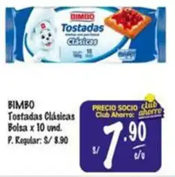 MaxiAhorro Bimbo tostadas clásicas oferta