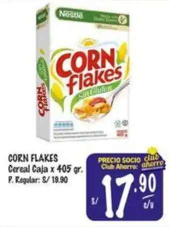 MaxiAhorro Corn flakes cereal caja oferta