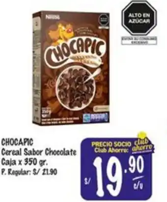 MaxiAhorro Chocapic cereal sabor chocolate caja oferta