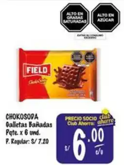 MaxiAhorro Chokosoda galletas bañadas oferta