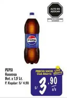 MaxiAhorro Pepsi gaseosa bot. oferta