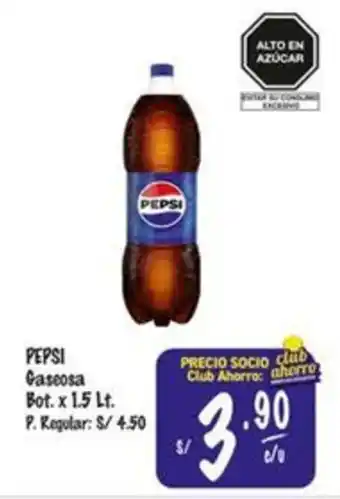 MaxiAhorro Pepsi gaseosa bot. oferta