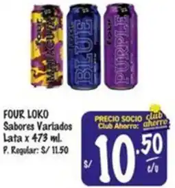 MaxiAhorro Four loko sabores variados lata oferta