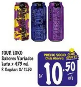 MaxiAhorro Four loko sabores variados lata oferta