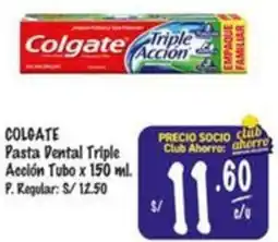 MaxiAhorro Colgate pasta dental triple acción tubo oferta