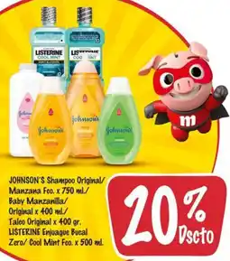 MaxiAhorro Johnson's shampoo oferta