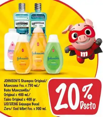MaxiAhorro Johnson's shampoo oferta