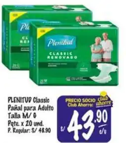 MaxiAhorro Plenitud classic pañal para adulto oferta